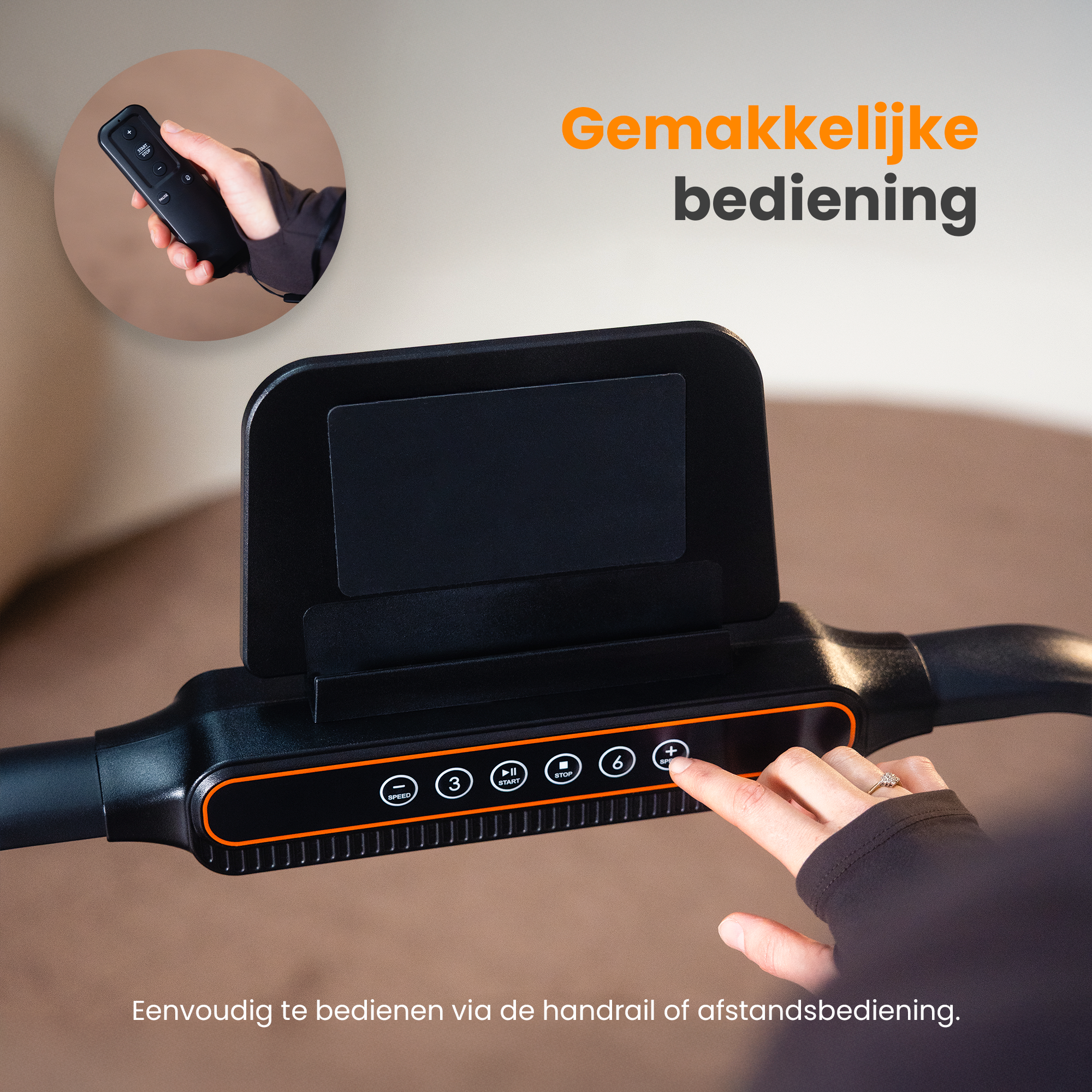 Moovv SmartStep Pro v3 - Loopband Opvouwbaar 1-12km/u