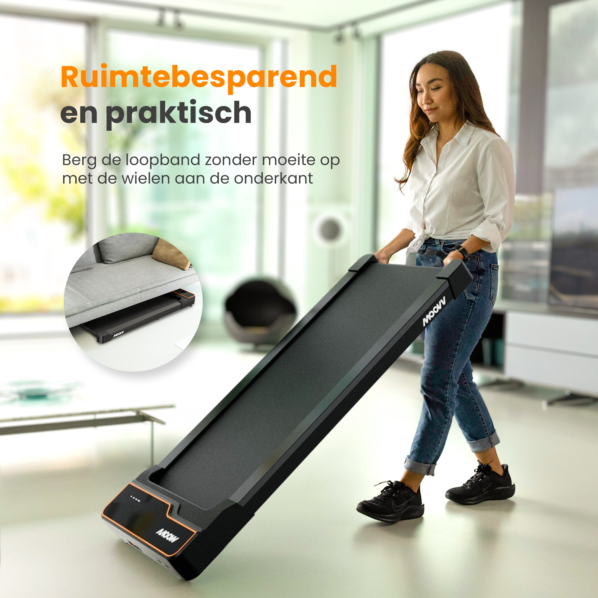Moovv-SmartStep-Loopband-WalkingPad-Ruimtebesparend