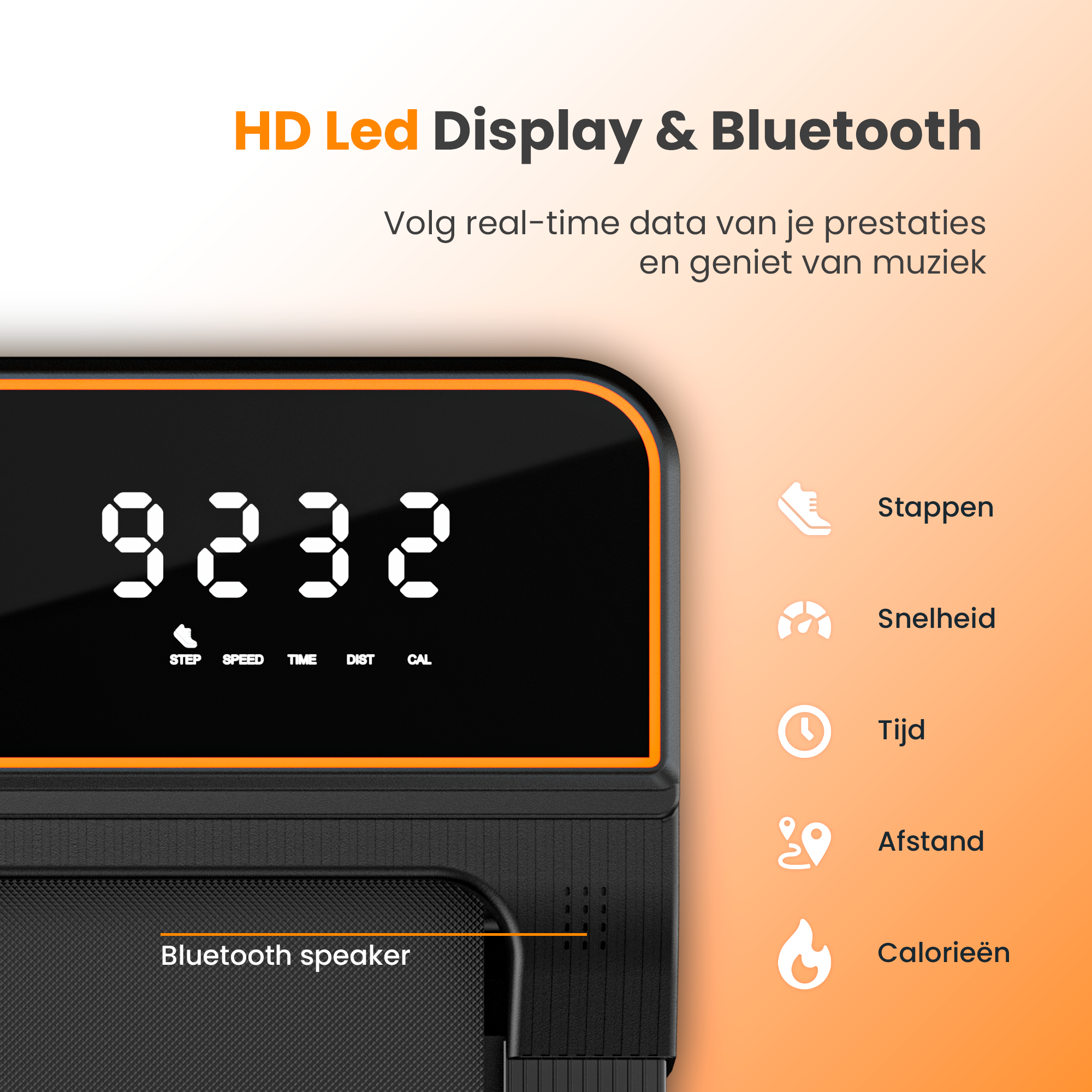 Moovv SmartStep v2 - Loopband voor Thuis - Wandelband - Walking Pad